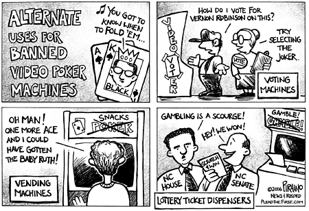 Cartoon: Video Poker Reloaded