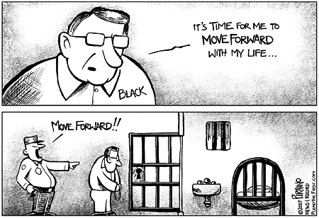 Cartoon: Moving Forward