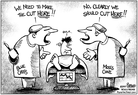 Cartoon: Cartoon: Caught in the Middle