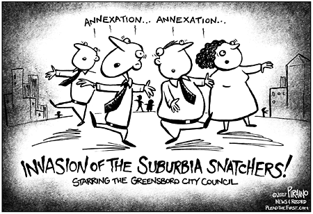 Cartoon: Cartoon: Invasion of the Suburbia Snatchers