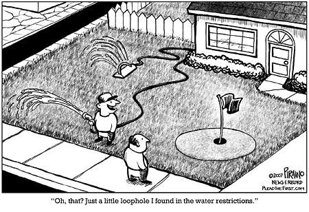 Cartoon: A Loophole